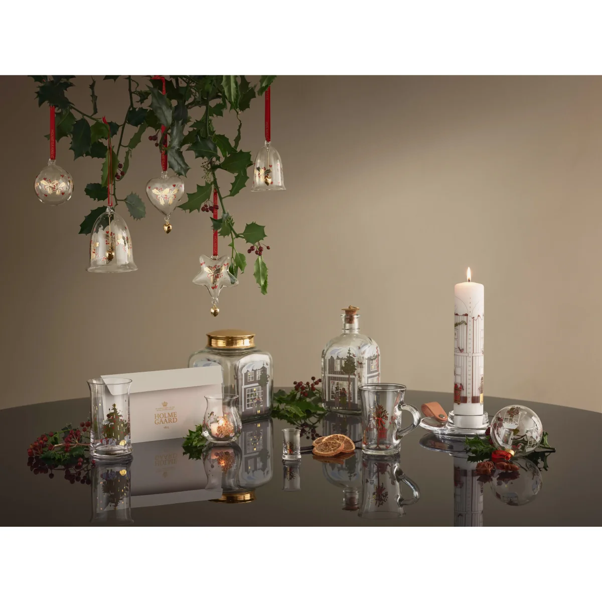 Holmegaard Holmegaard Christmas this year's Christmas clock 2022 – image 2