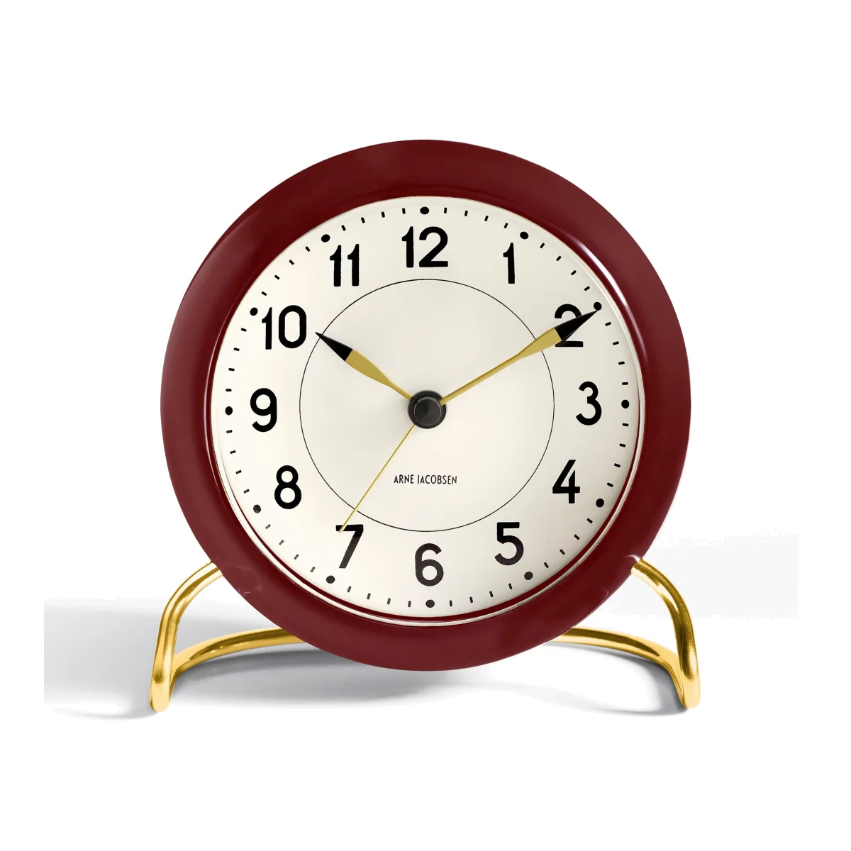 AJ Station table clock burgundy burgundy – image 1