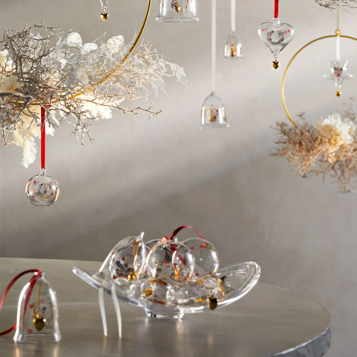 Holmegaard Holmegaard Christmas this year's Christmas clock Small 2023 – image 2