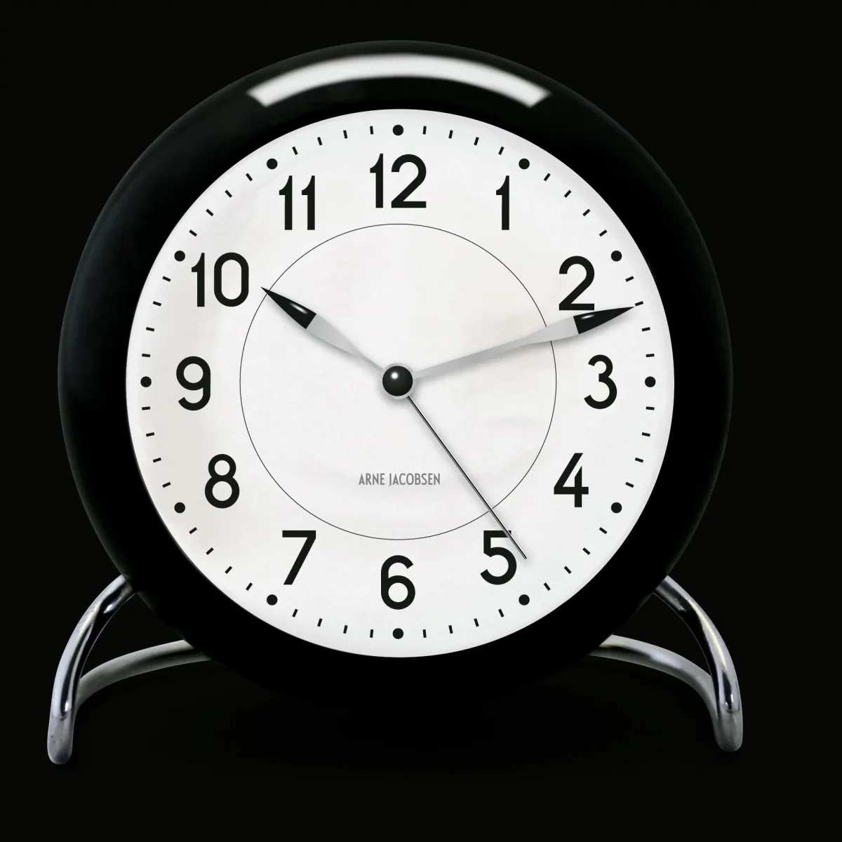 AJ Station table clock black – image 3