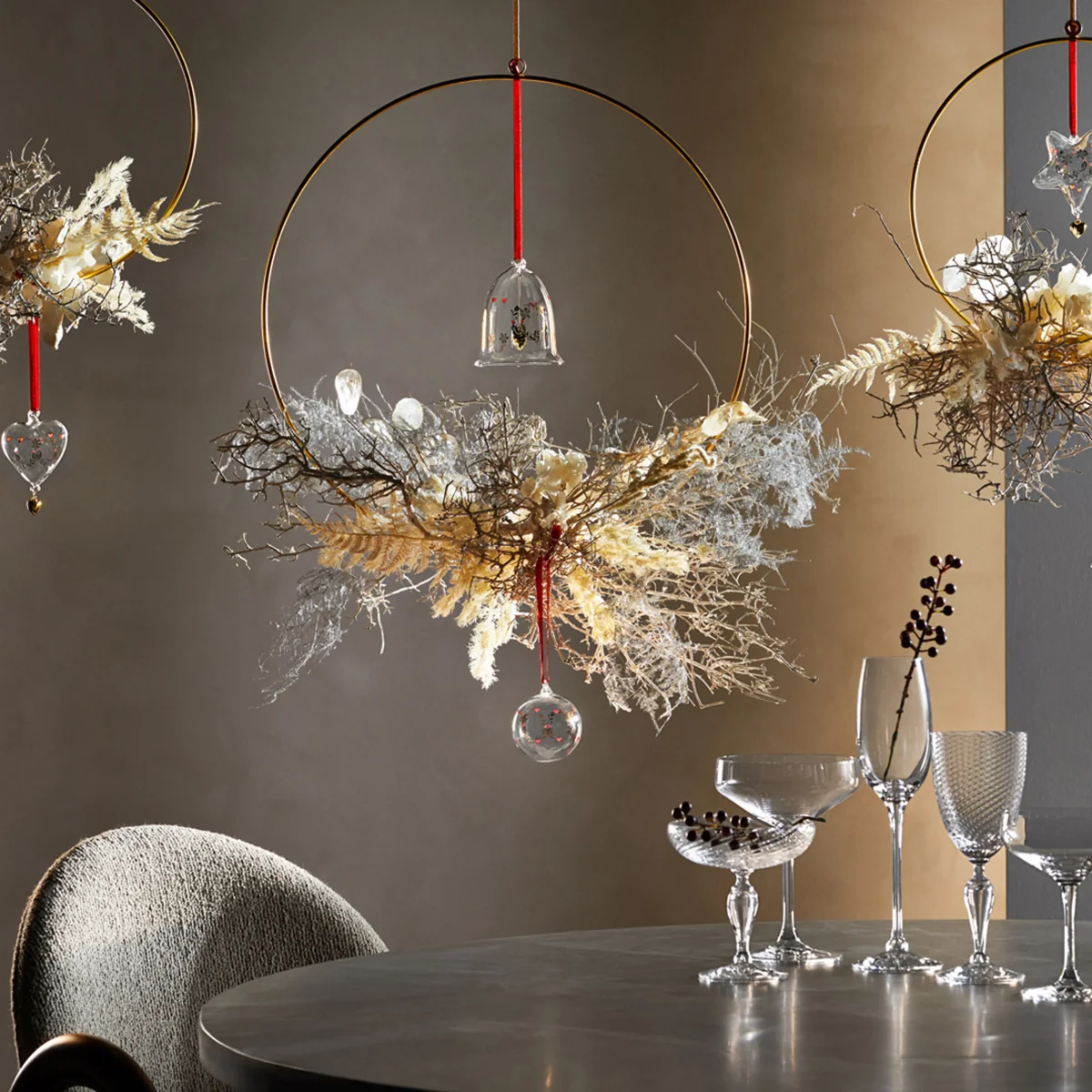 Holmegaard Holmegaard Christmas this year's Christmas clock Large 2023 – image 4