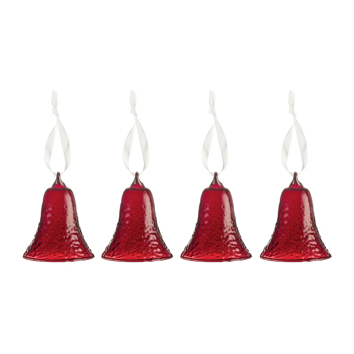 Cooee Design Gry bell clock 8 cm Deep red