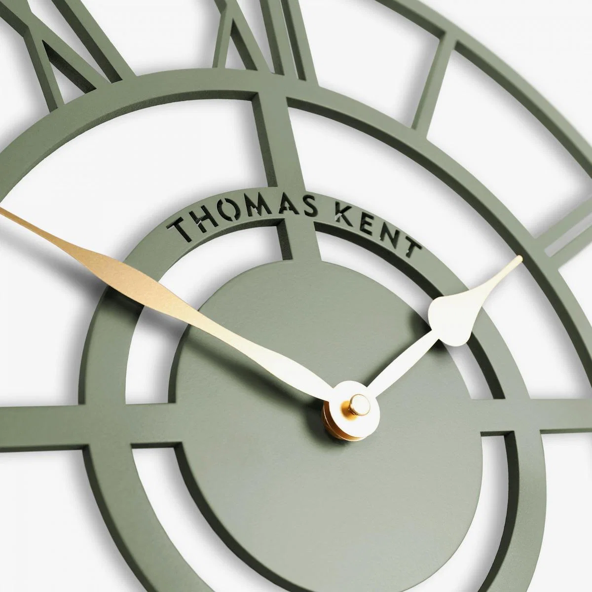 Cyrus Wall Clock in Olive – image 3