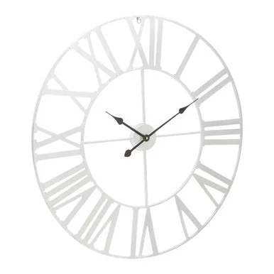 Dia Silver Metal Wall Clock - 80cm – image 3