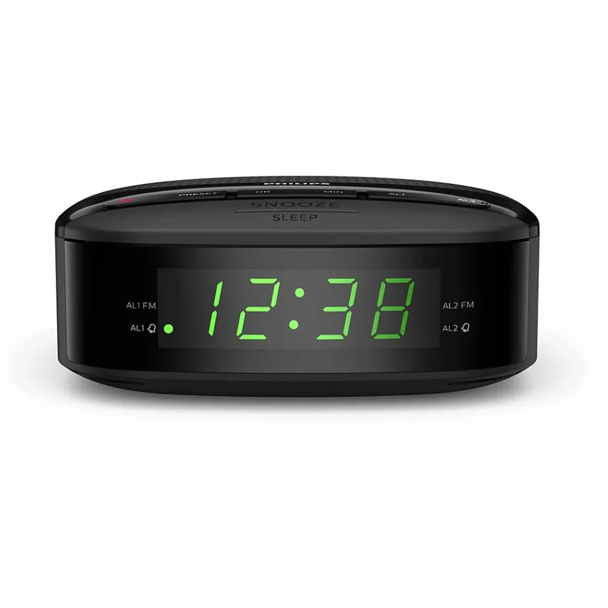 Philips TAR3205-12 Dual Alarm Clock FM Digital Radio - Black – image 4