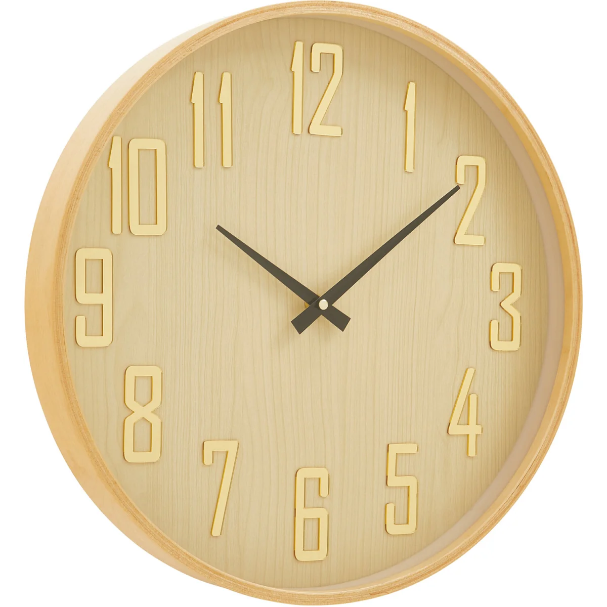 Vitus 40cm Dia Natural Wall Clock - Natural – image 2