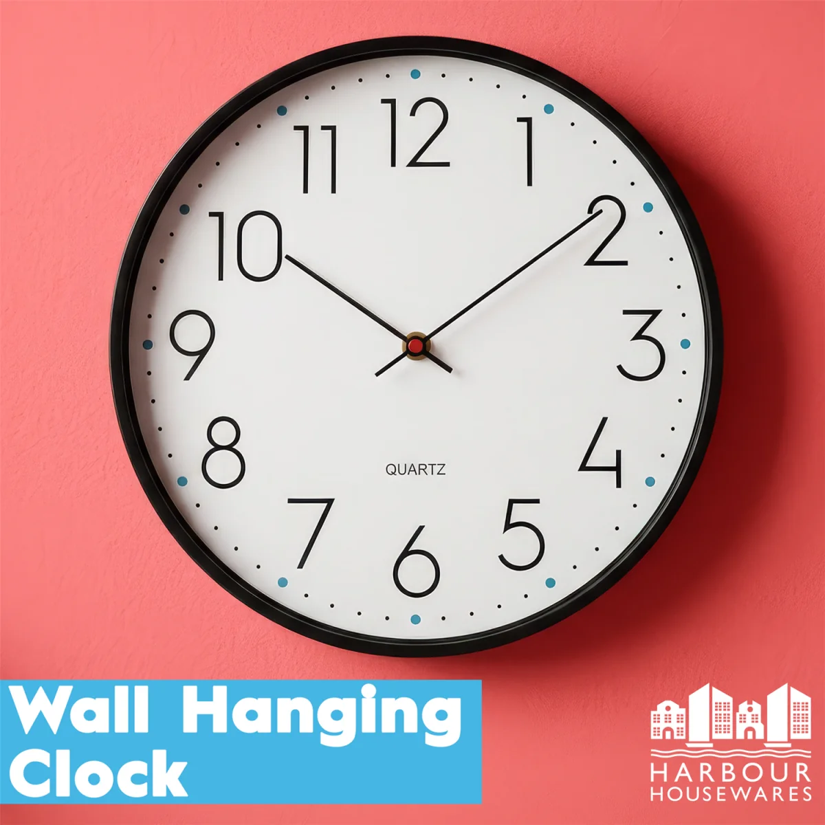 Automatic Wall Clock - Black – image 2