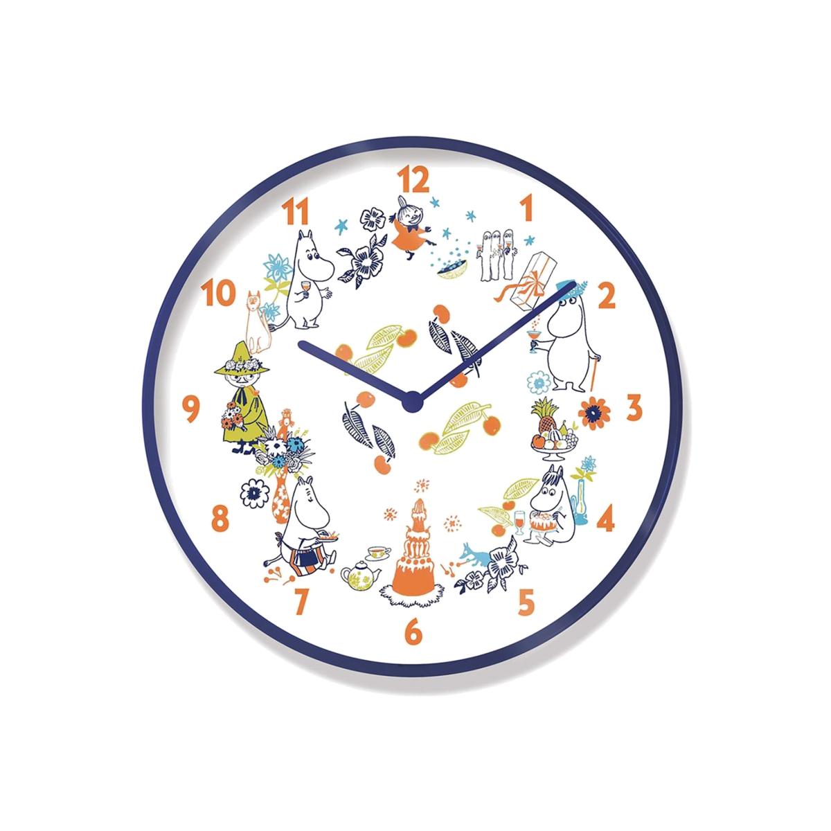 Moomin Wall Clock - White