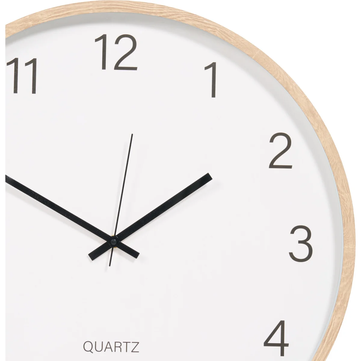 Wood Effect Frame Clock – image 2