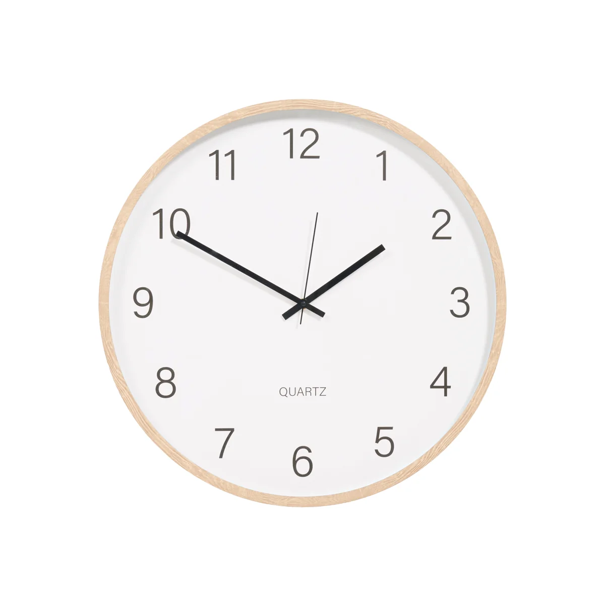 Wood Effect Frame Clock – image 1