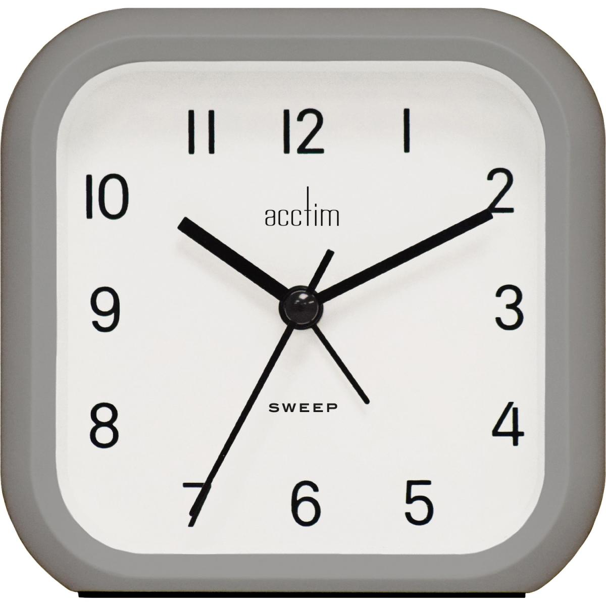Carter Non-Ticking Alarm Clock Pigeon Grey - Grey – image 3