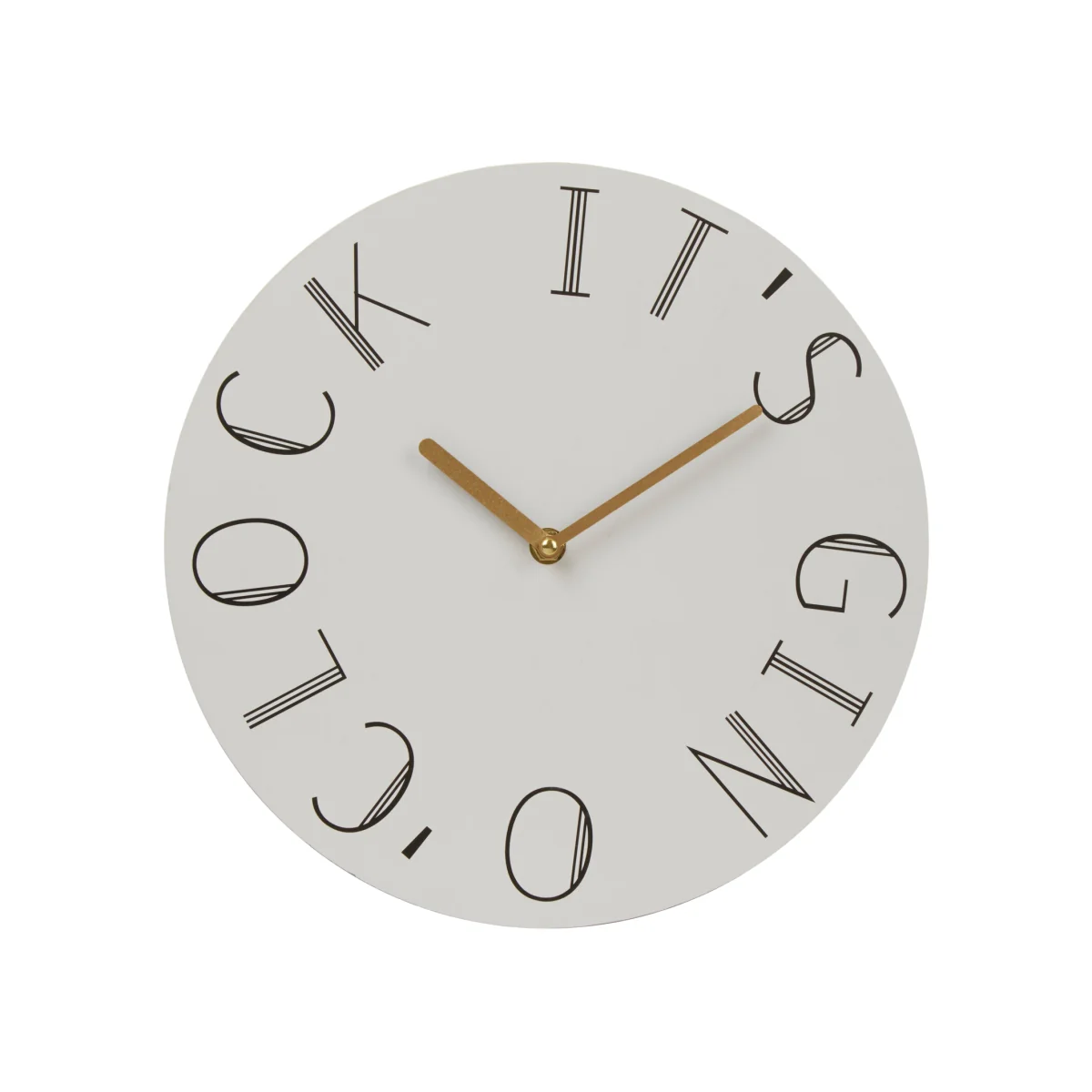 Mimo Gin Clock - White