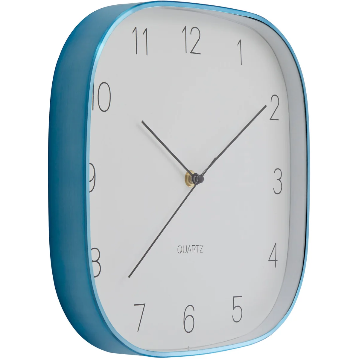Elko 29cm Dia Square Blue Finish Case Wall Clock - Blue – image 2