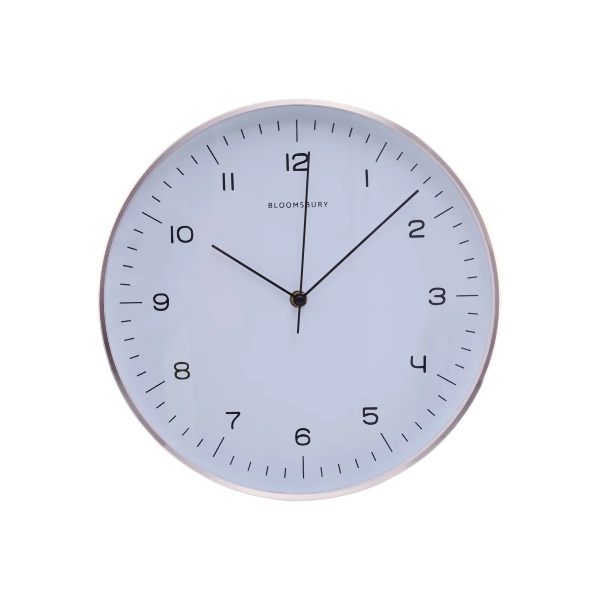 Elko 31cm Dia Round Copper Finish Wall Clock - Gold – image 1