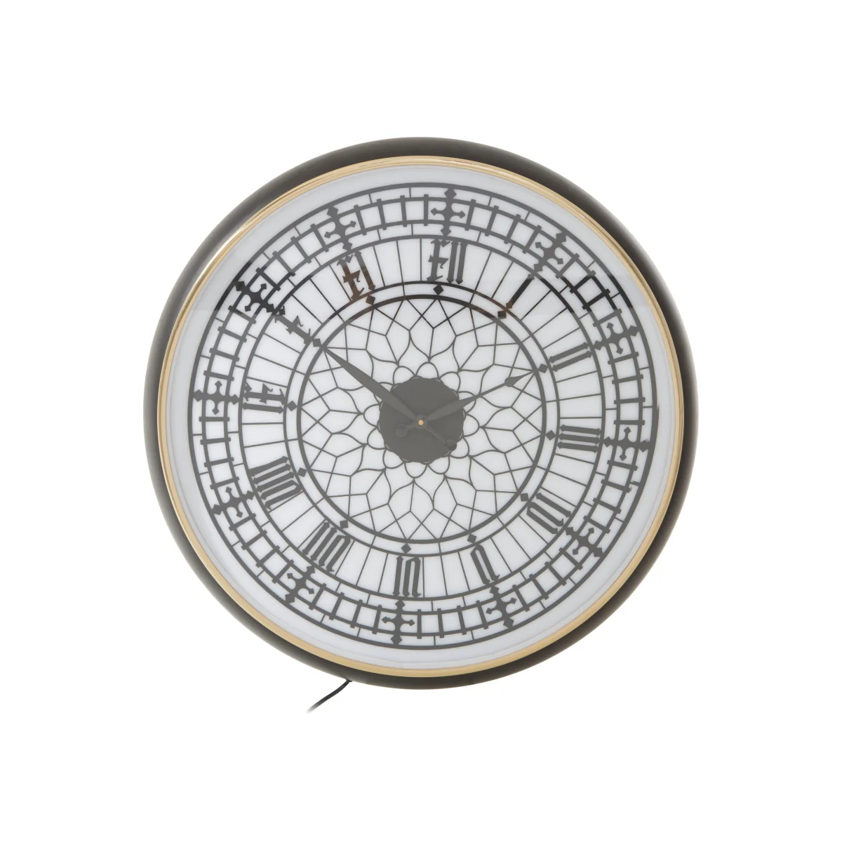 Mateo Big Ben Inspired Wall Clock - Black – image 1