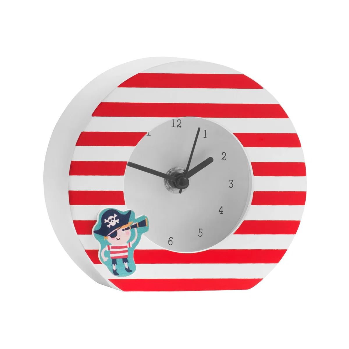 Pirate Table Clock - Red – image 1