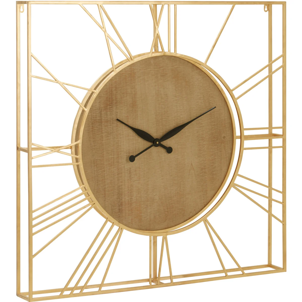 Yaxi 91cm Dia Wall Clock - Gold – image 2