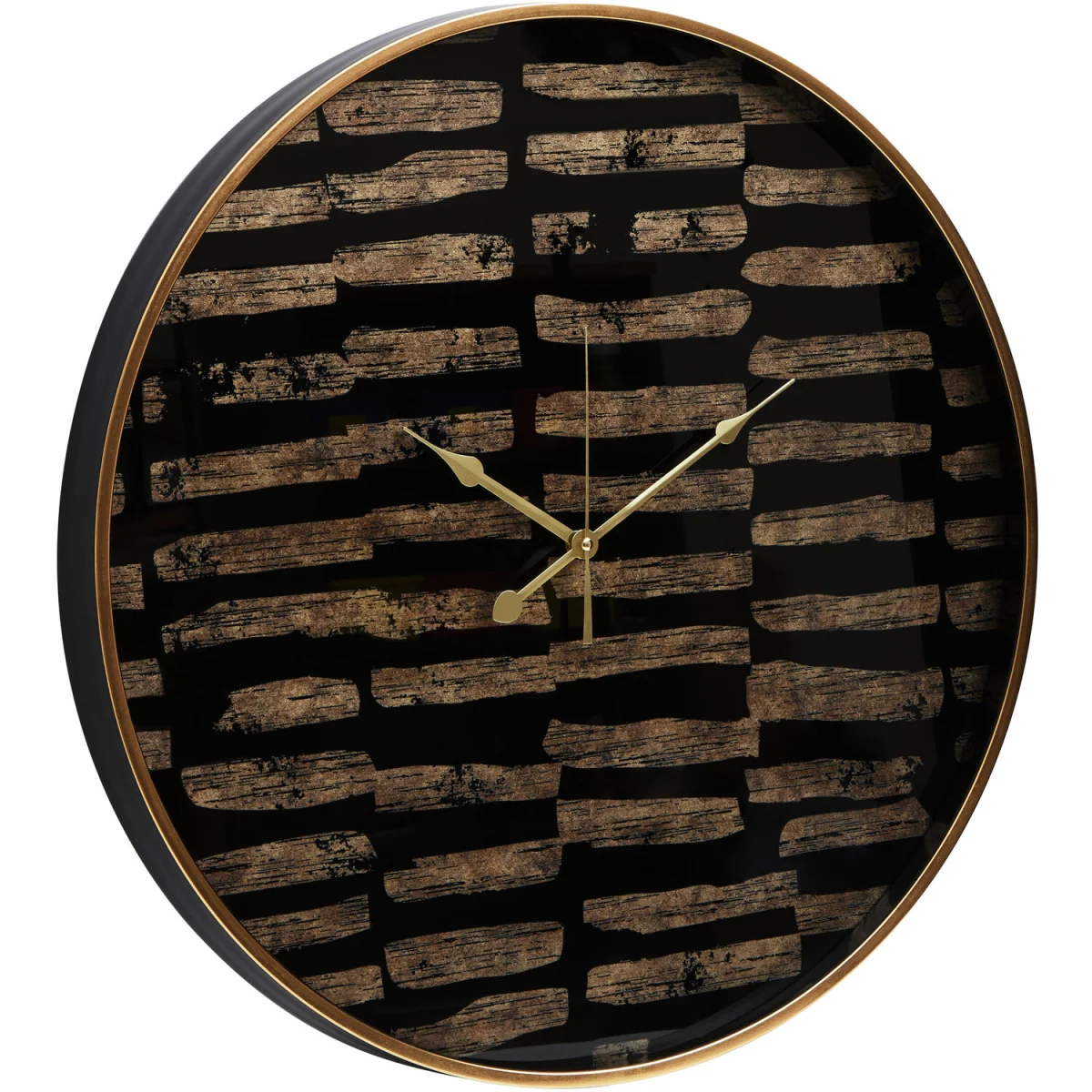 Celina 60cm Dia Wall Clock - Black – image 3