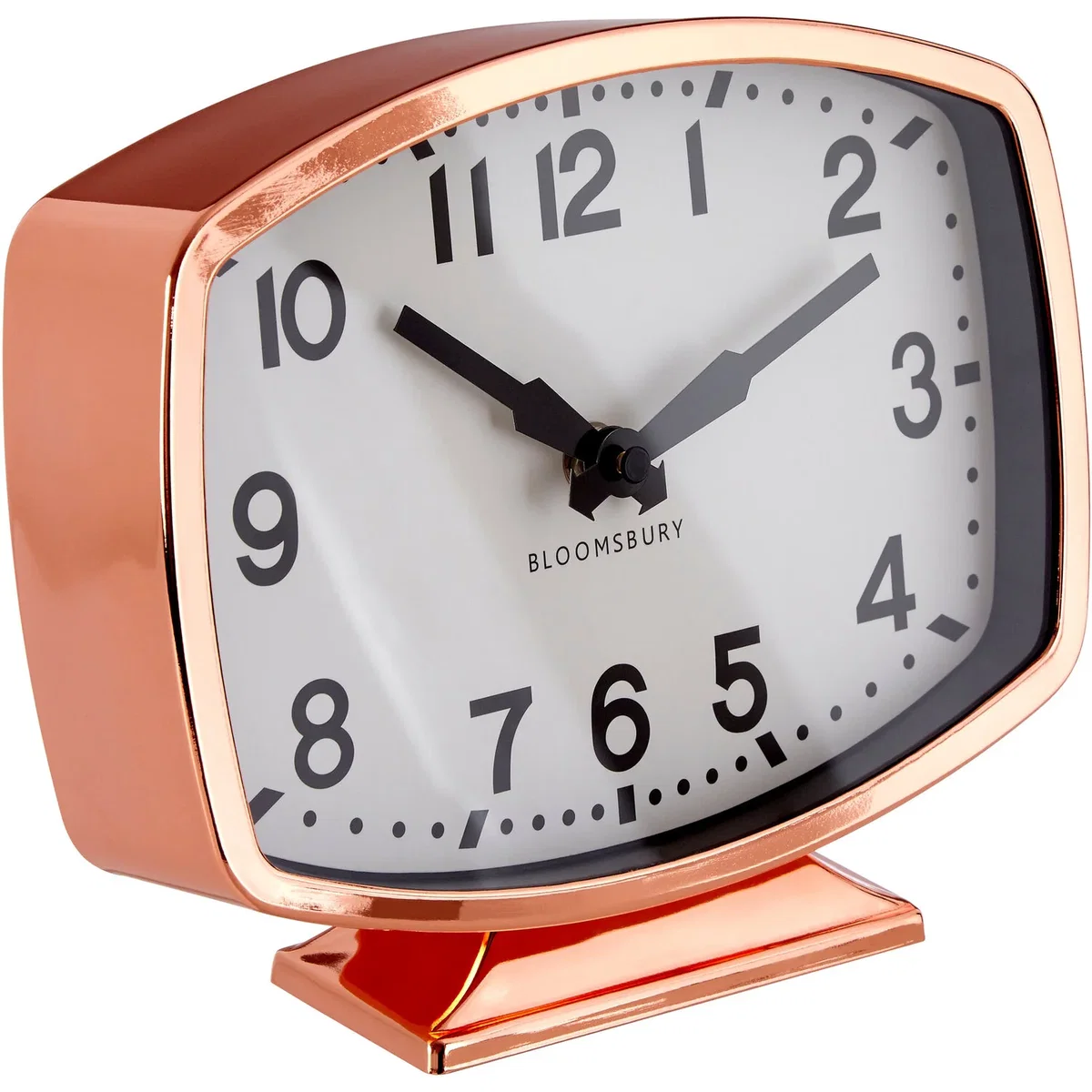 Baillie Rose Gold Finish Table Clock - Gold – image 3