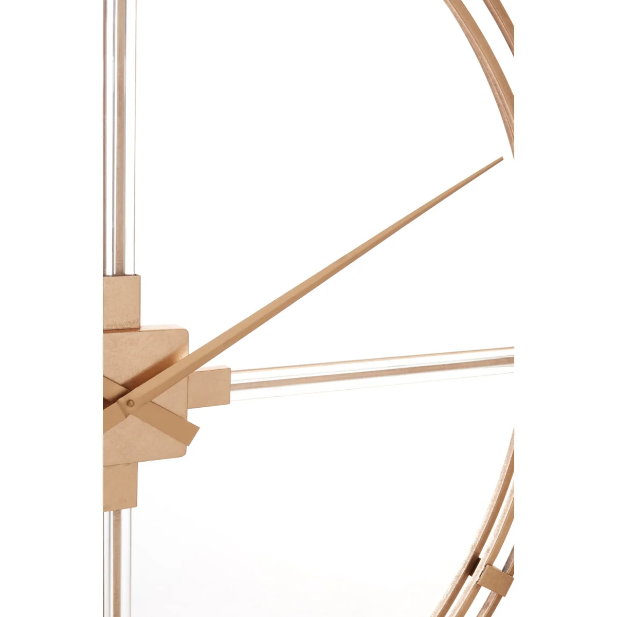 Beauly 110cm Dia Gold Finish Metal Wall Clock - Gold – image 3