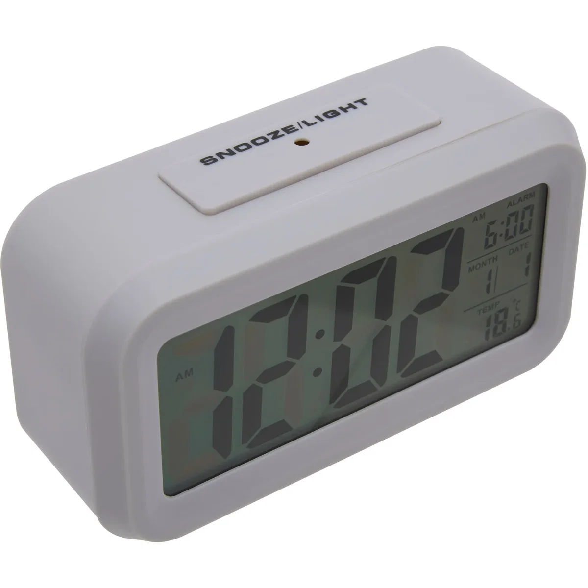 Camran Grey LCD Digital Clock - Grey – image 2