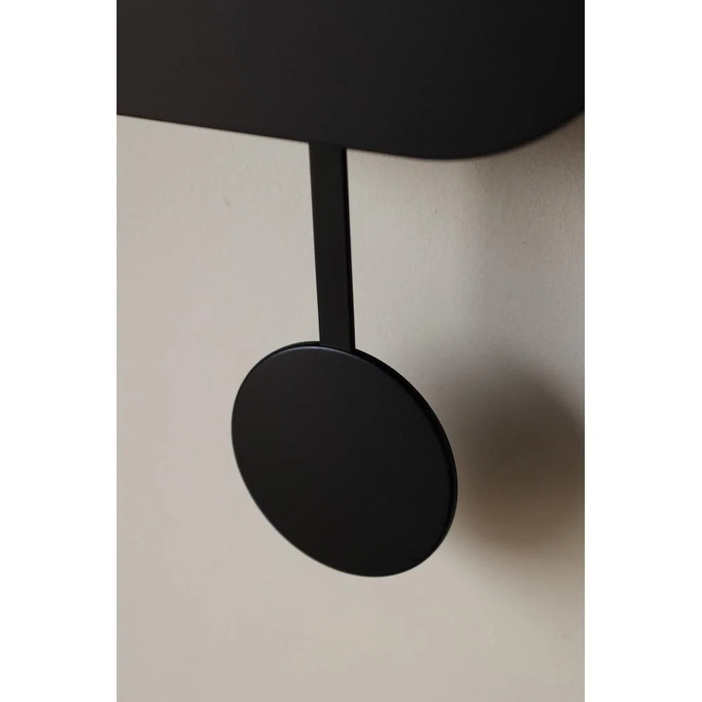 Modern Black Cuckoo Wall Clock – image 5