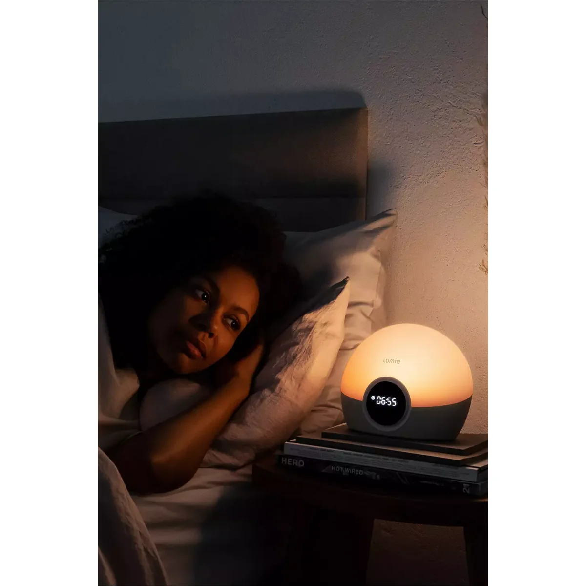 Lumie Bodyclock Spark 100 Light-Up Alarm Clock - Neutral 16cm x 19cm x 12cm at Urban Outfitters – image 3