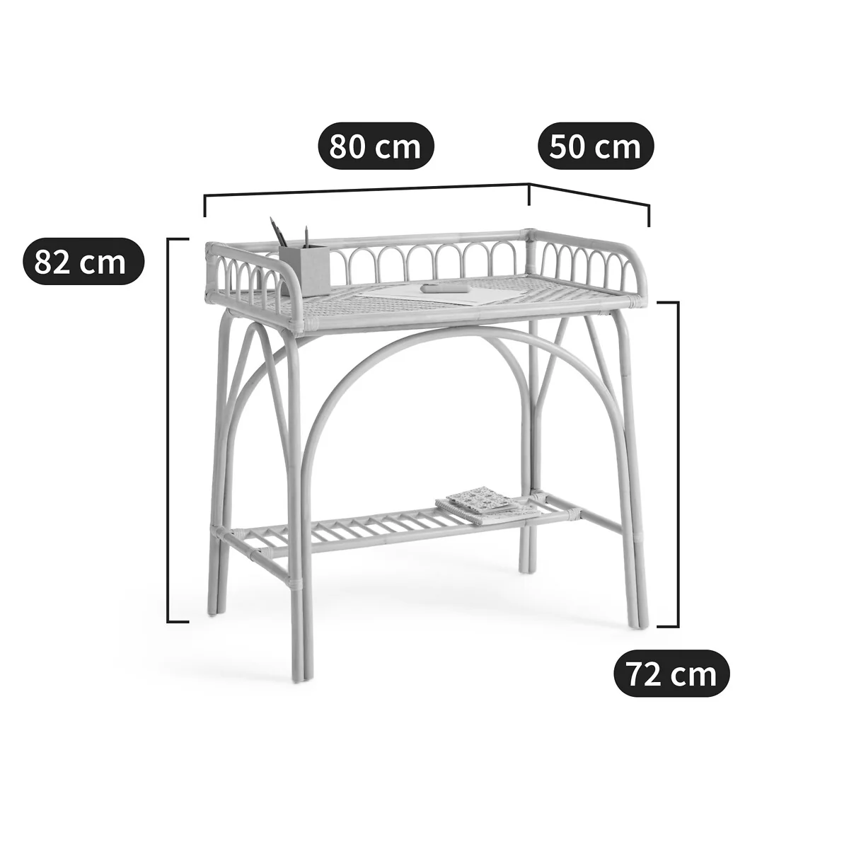 Albin Rattan Child's Desk – image 5