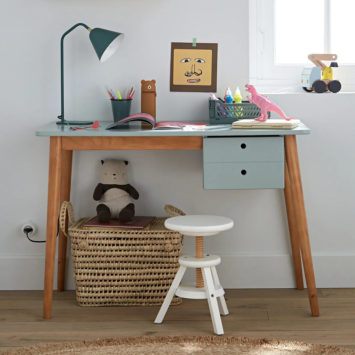 Jimi 1-Drawer Child's Desk – image 2