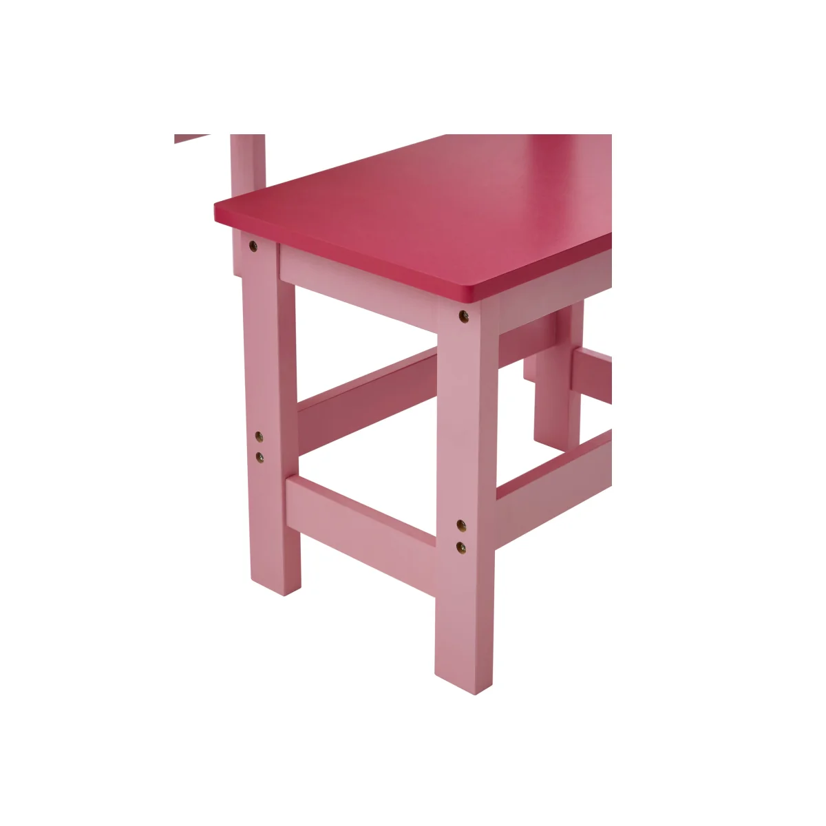 Jordan Childrens Pink Desk And Stool - Pink – image 1