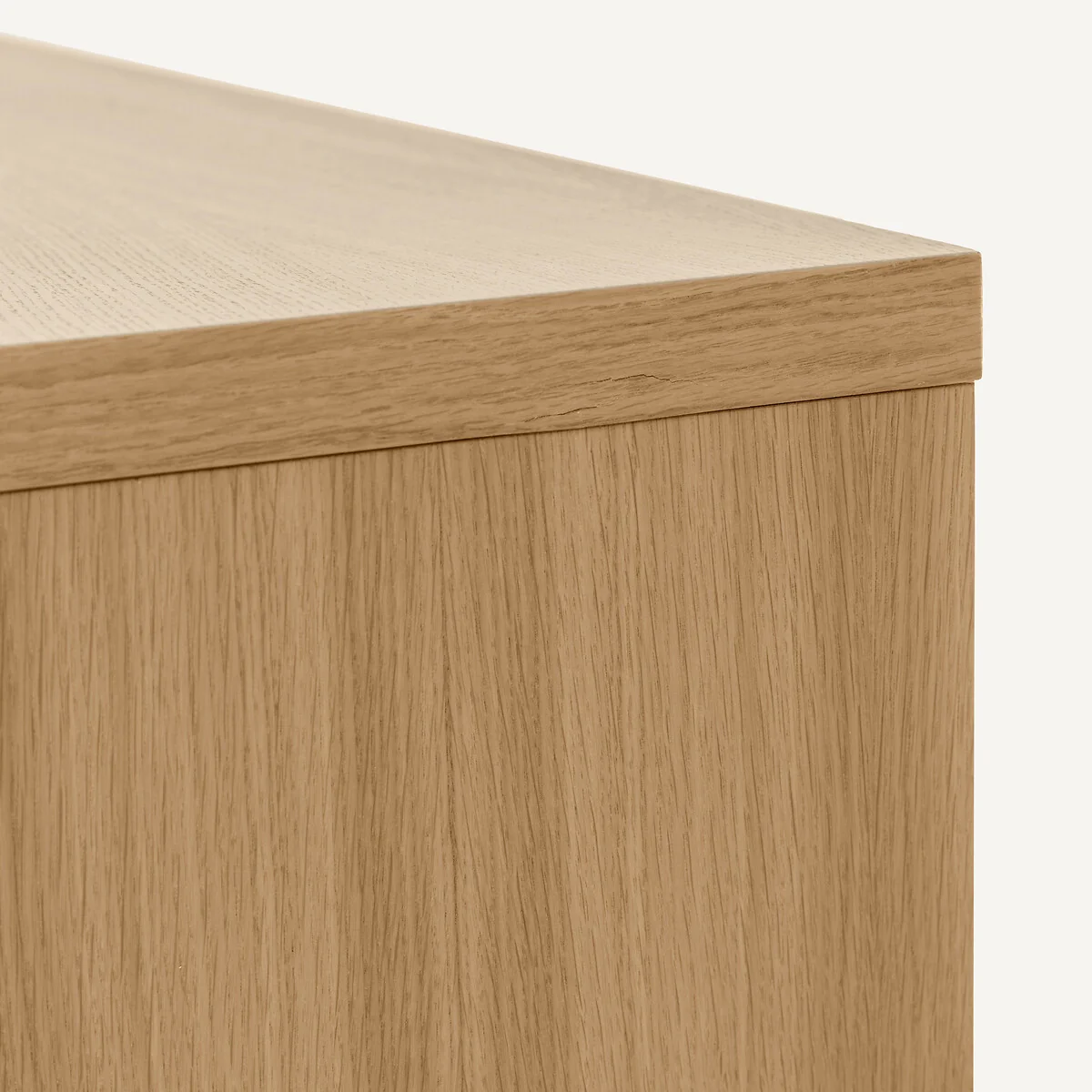 Working 165cm Oak Veneer Corner Desk – image 5