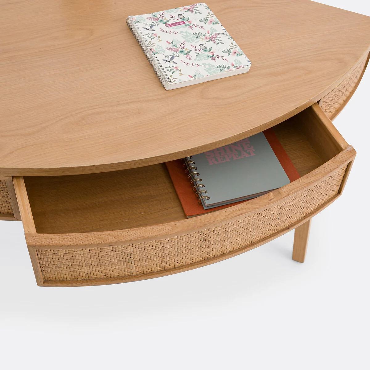 Achilde Corner Console Desk with Drawer – image 6
