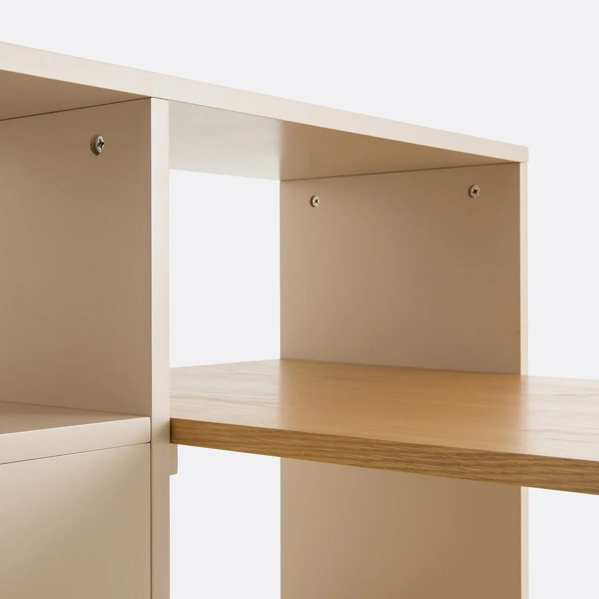 Biface Reversible Corner Desk with Storage – image 4