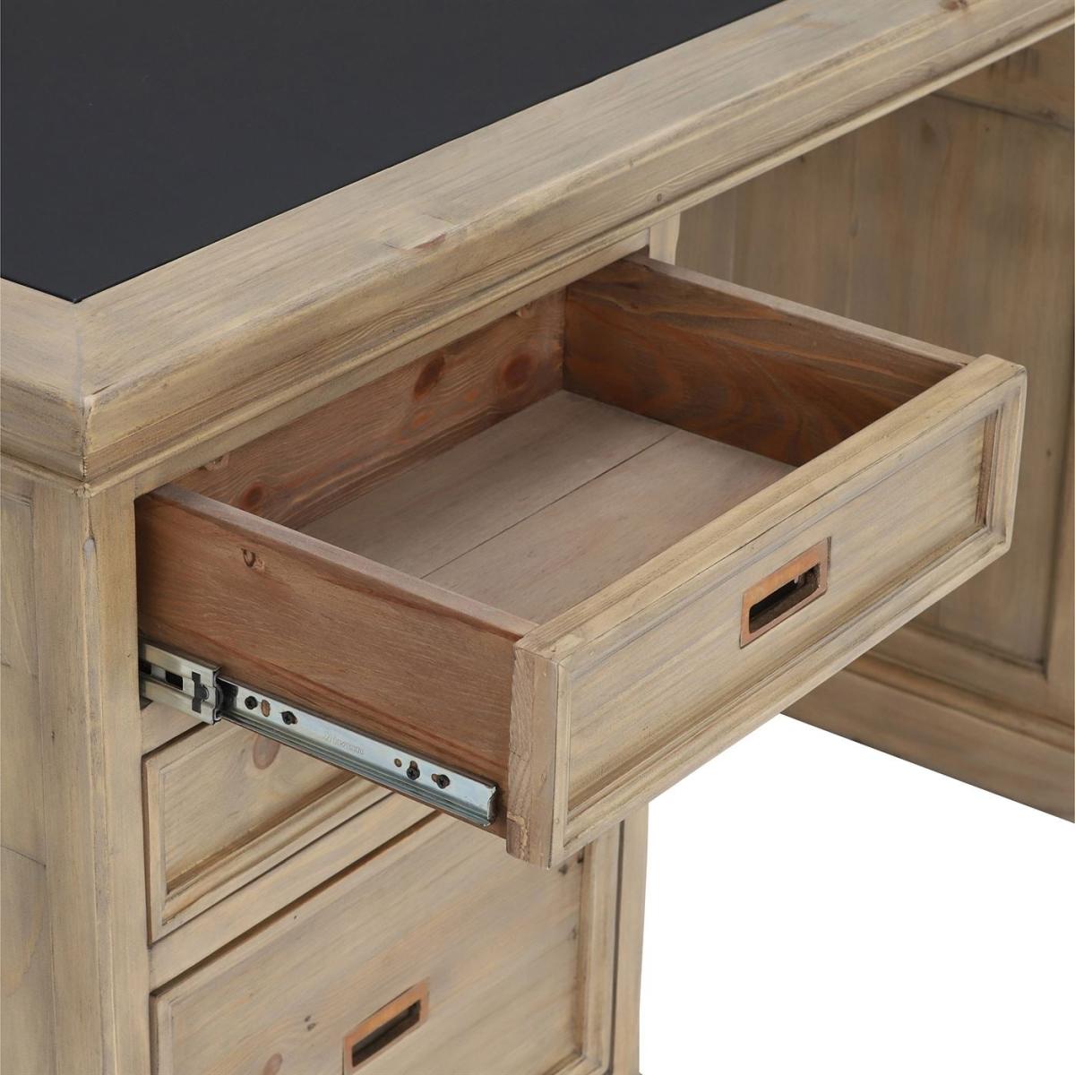 Verberie Reclaimed Wood Office Set, 776 | Barker & Stonehouse – image 8
