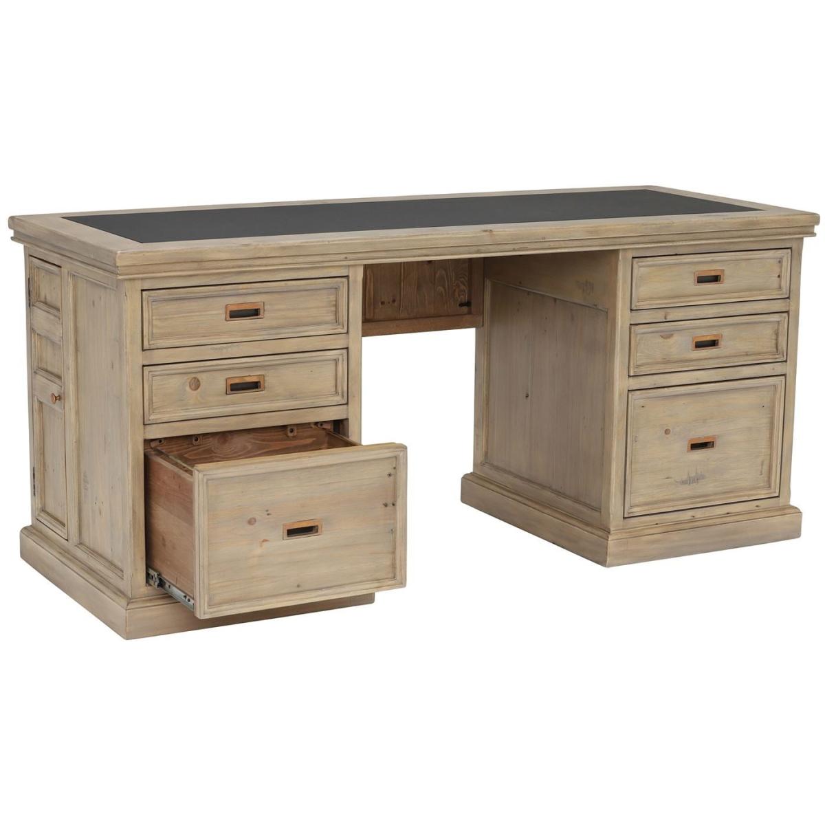Verberie Reclaimed Wood Office Set, 776 | Barker & Stonehouse – image 9