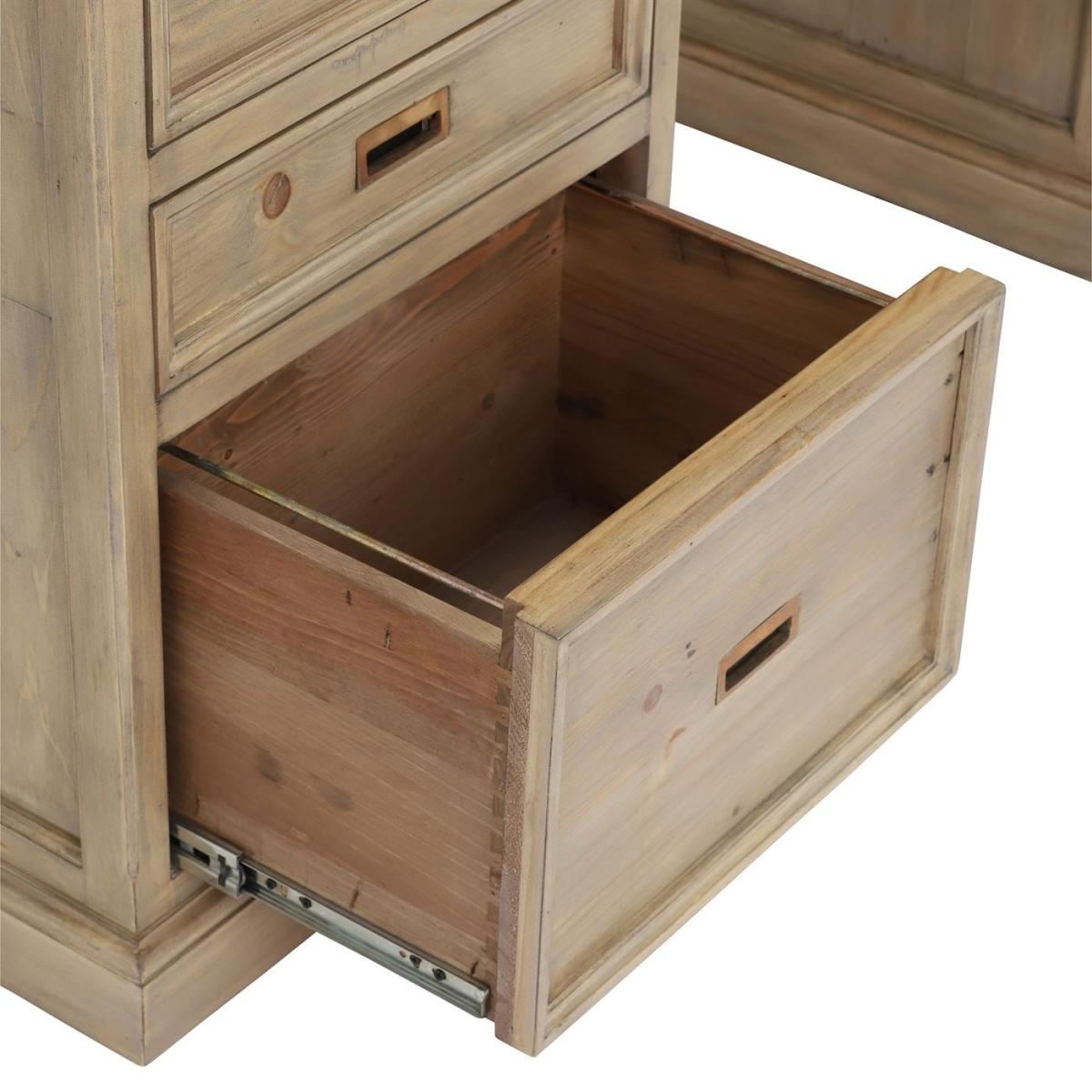 Verberie Reclaimed Wood Office Set, 776 | Barker & Stonehouse – image 10