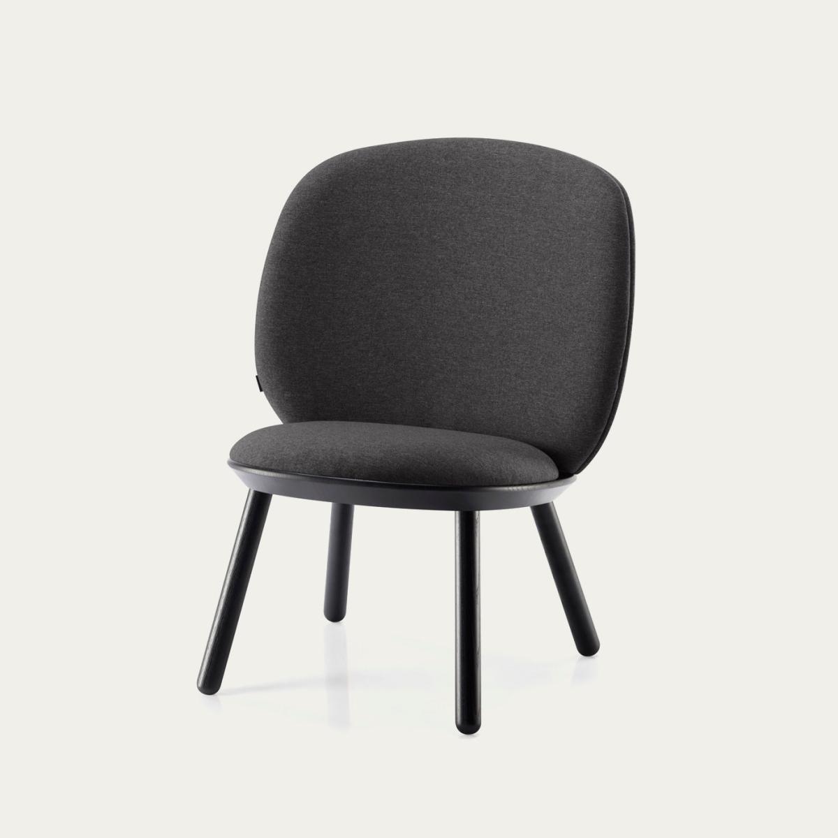 Oiled Ash/Grey Delius Gavi Naive Low Chair – image 2