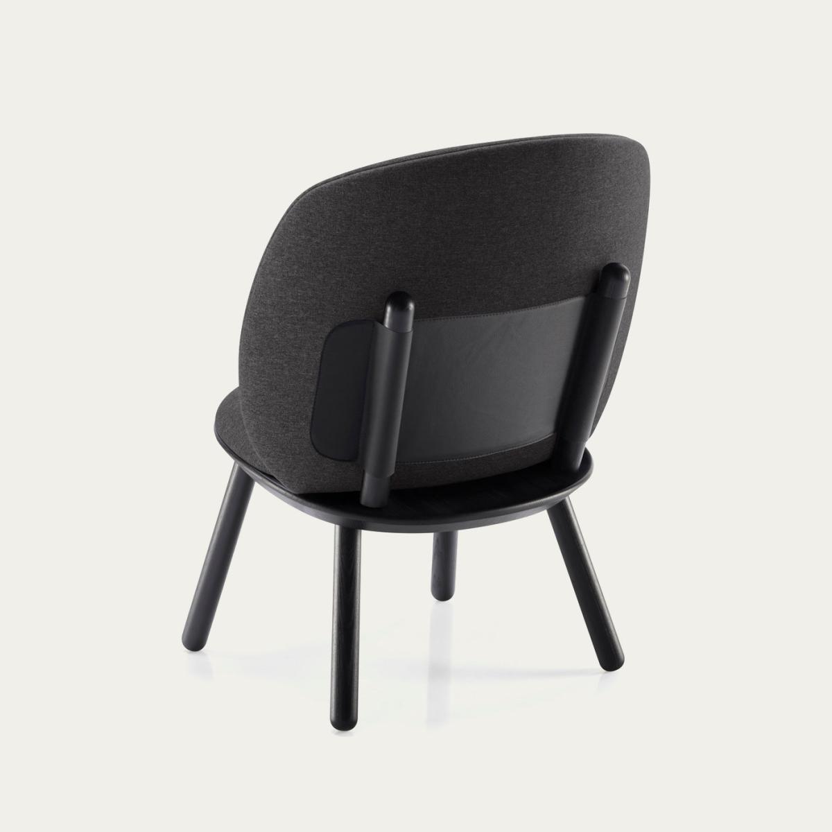 Oiled Ash/Grey Delius Gavi Naive Low Chair – image 4