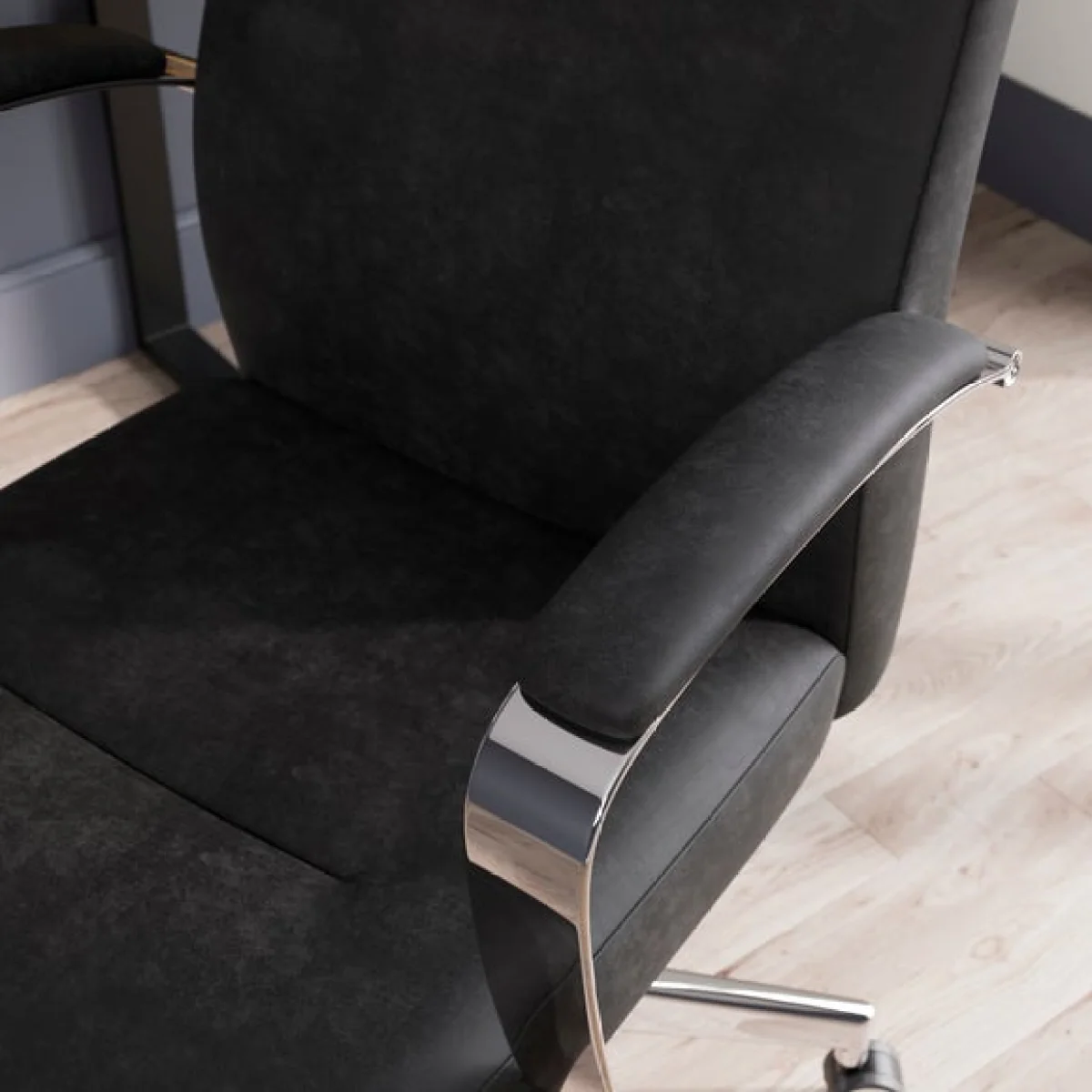 Alderton Faux Leather Office Chair – image 4