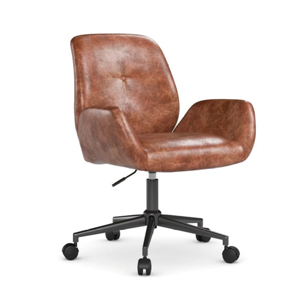 Ginny Faux Leather Office Chair – image 7