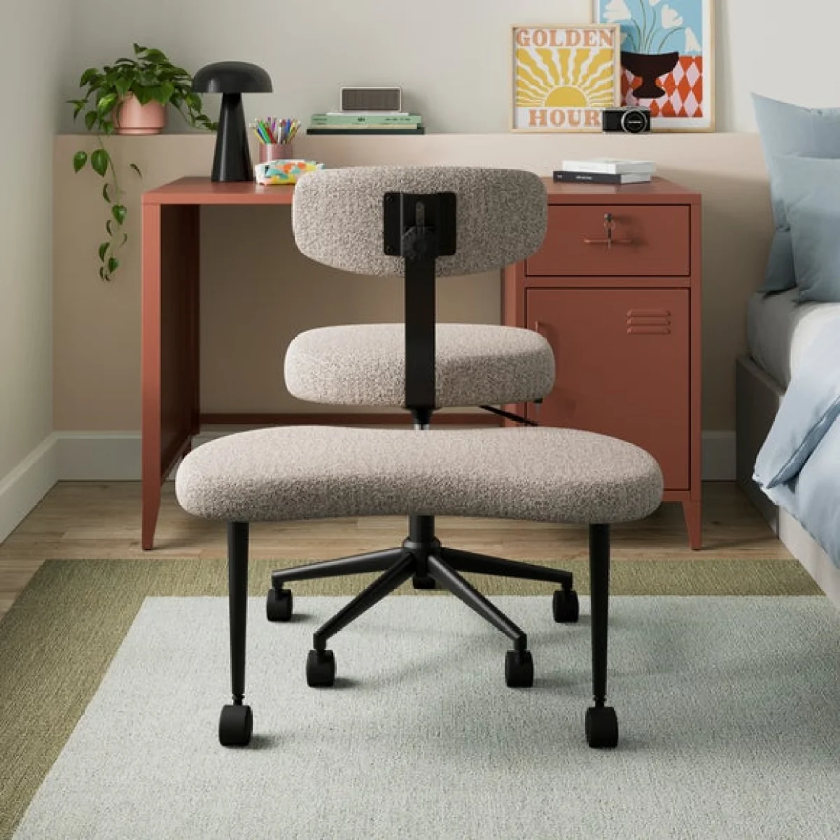 Maisie Meditation Boucle Office Chair – image 4