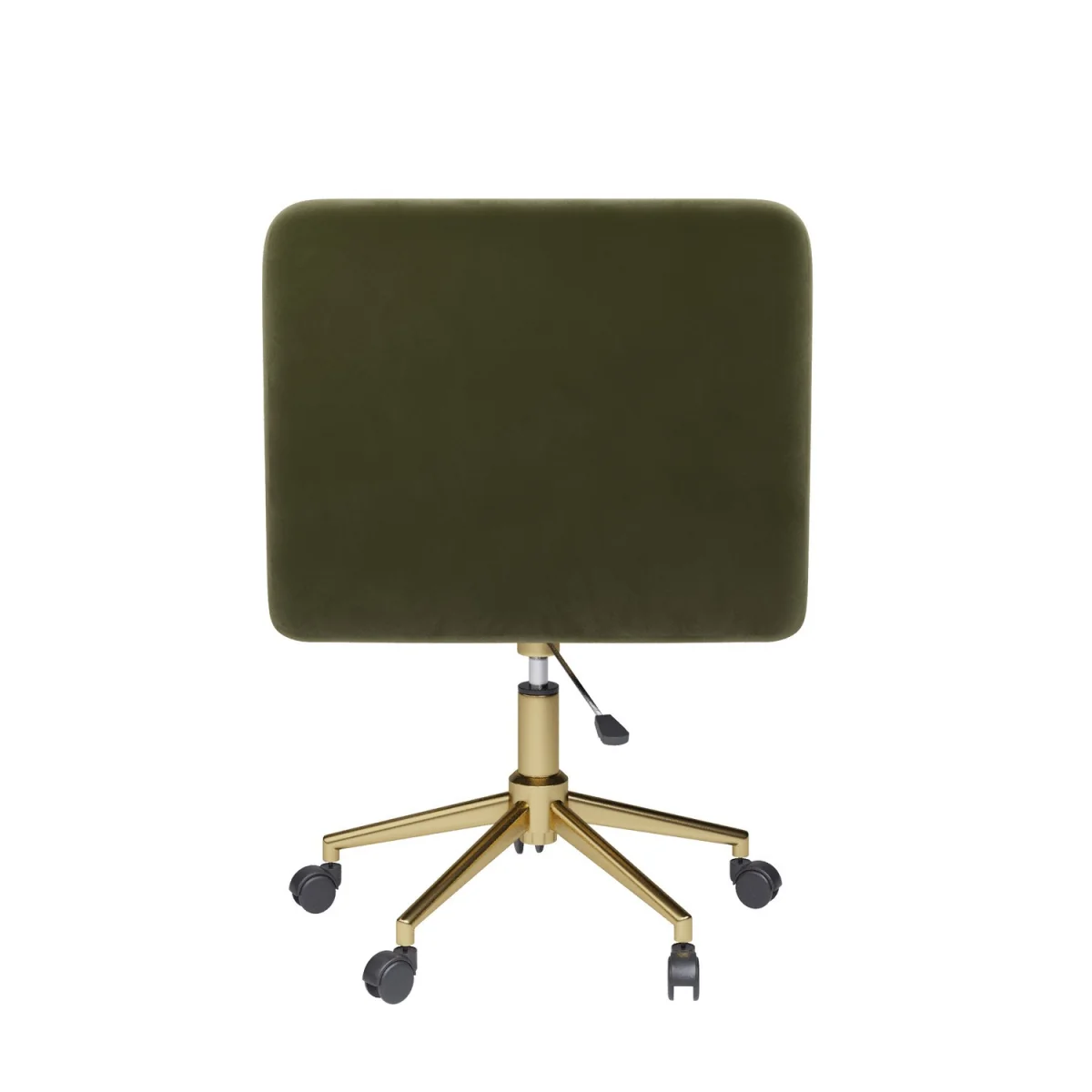 Khaki Velvet Office Swivel Tub Chair - Sonny – image 10