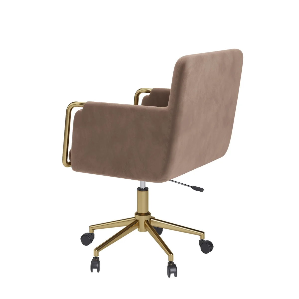 Mink Velvet Office Swivel Tub Chair - Sonny – image 11