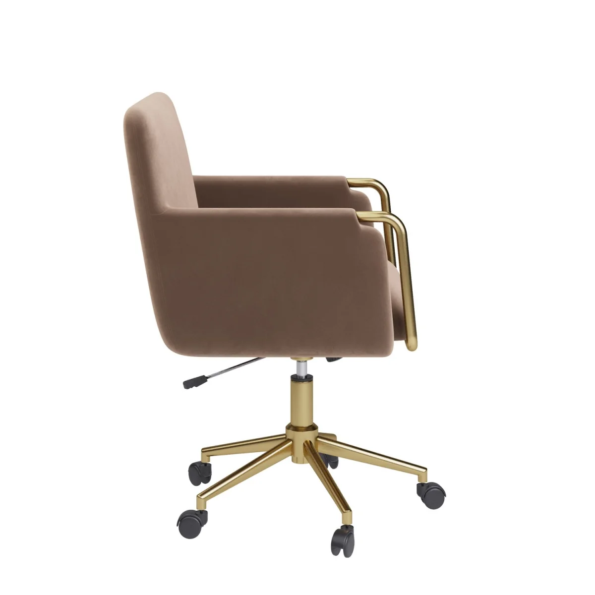 Mink Velvet Office Swivel Tub Chair - Sonny – image 7