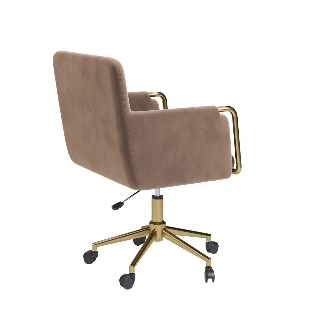 Mink Velvet Office Swivel Tub Chair - Sonny – image 8