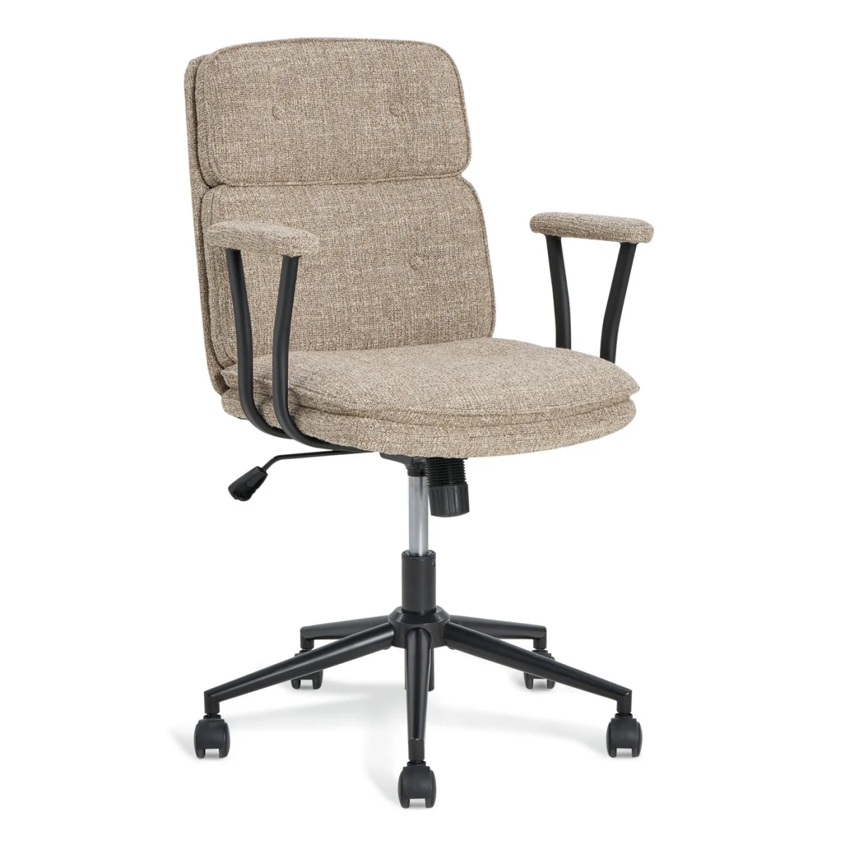 Habitat Irving Fabric Office Chair - Grey – image 3