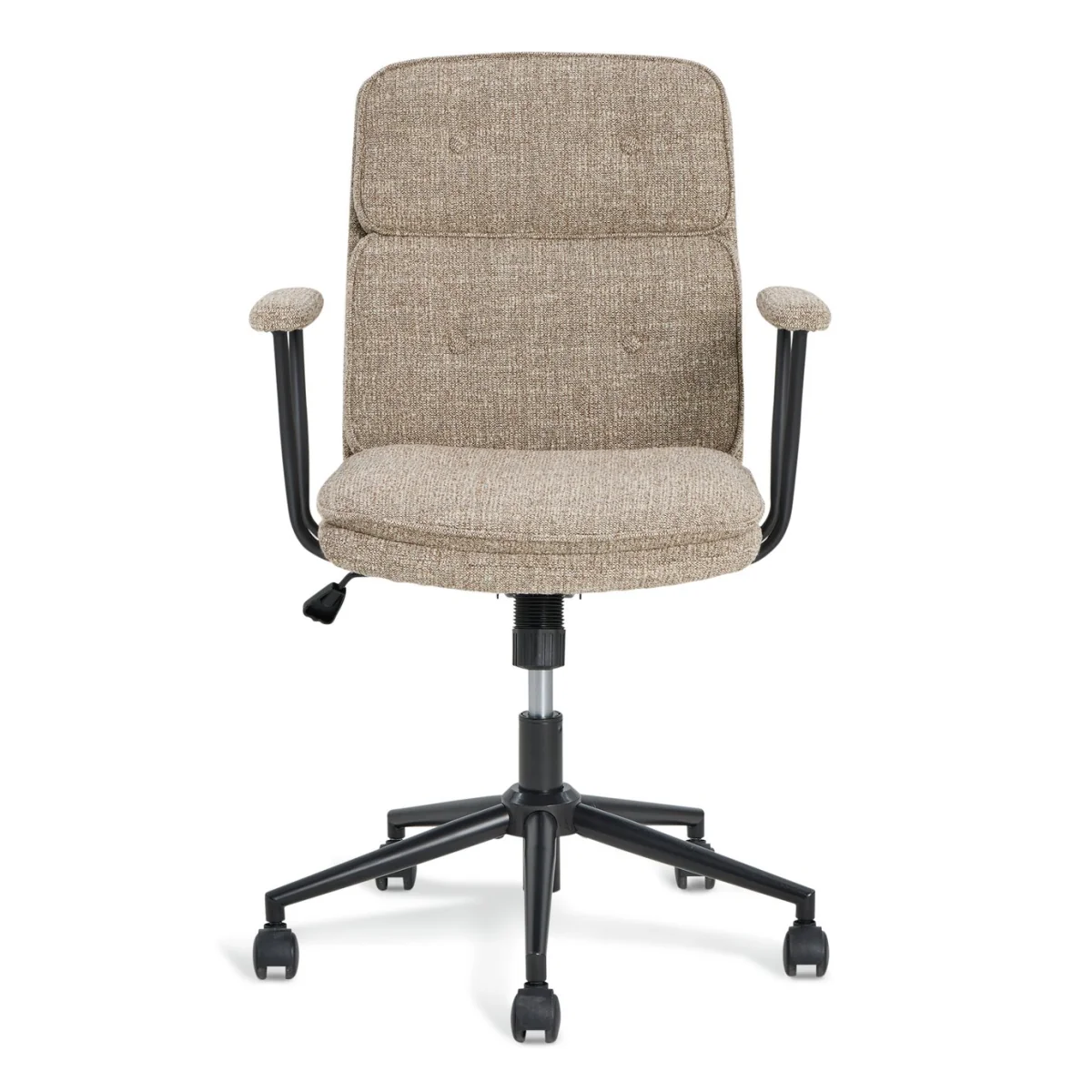 Habitat Irving Fabric Office Chair - Grey – image 4