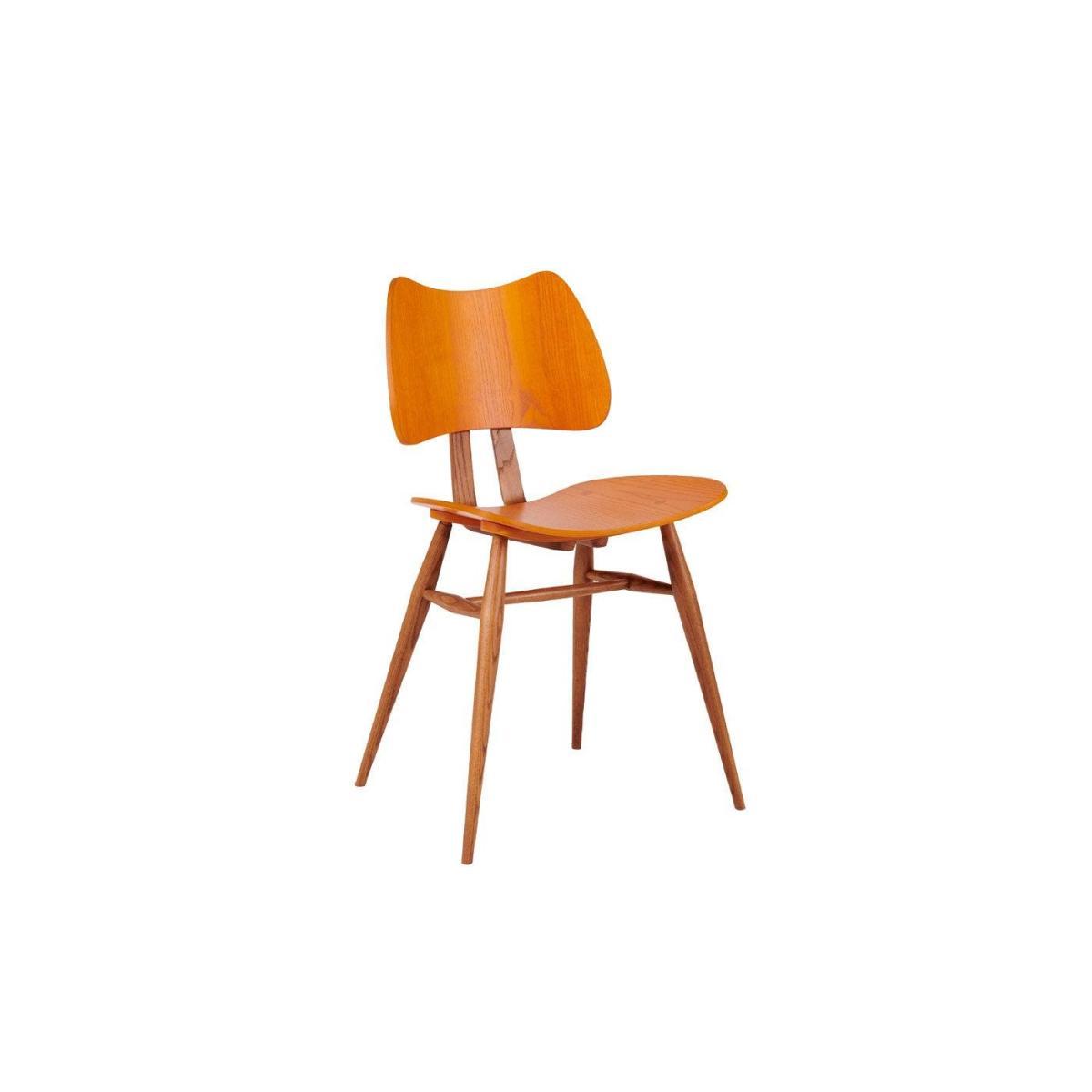 L.Ercolani Butterfly Chair Ochre - Heal's UK Furniture – image 6