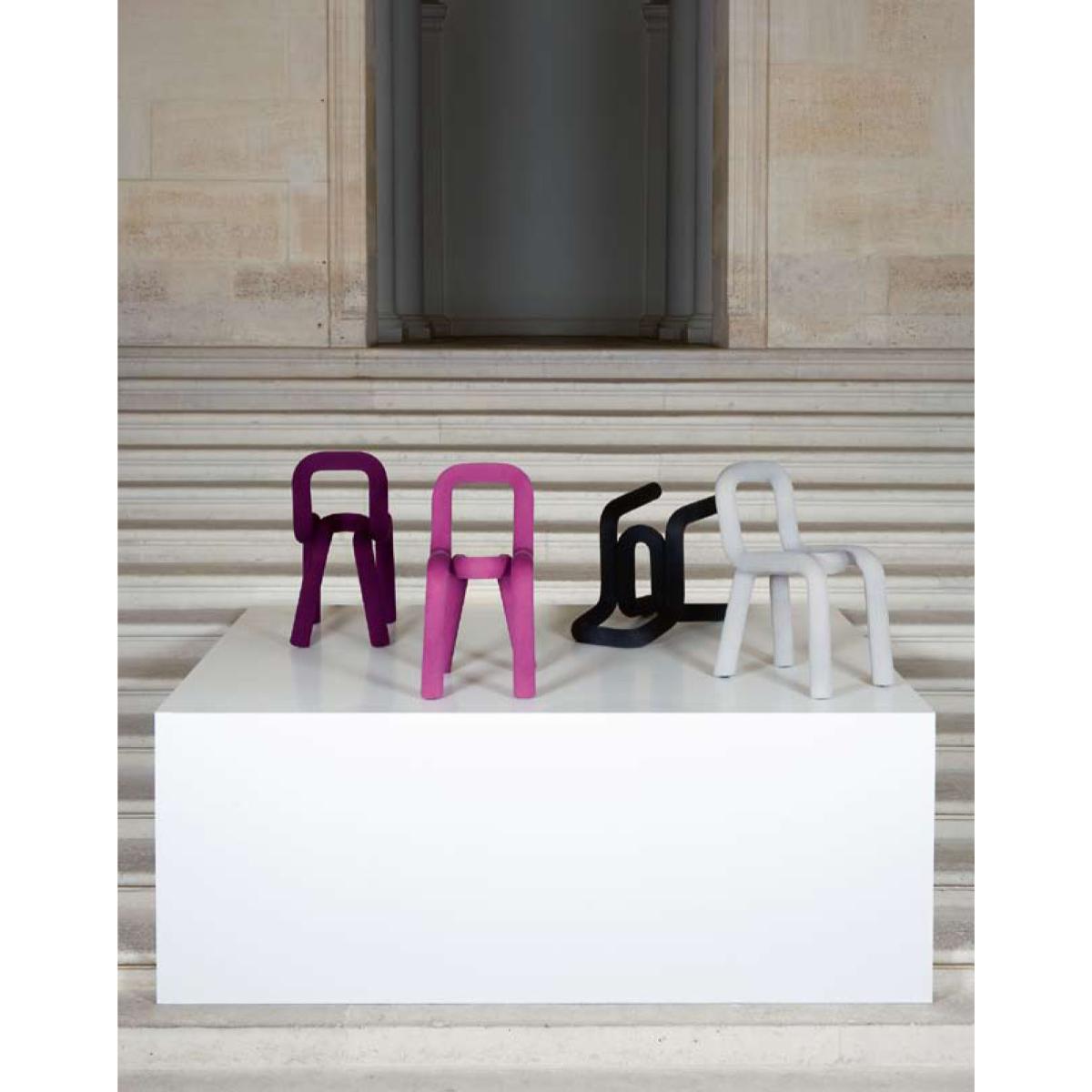 Bold Padded chair - Fabric by Moustache Pink – image 11