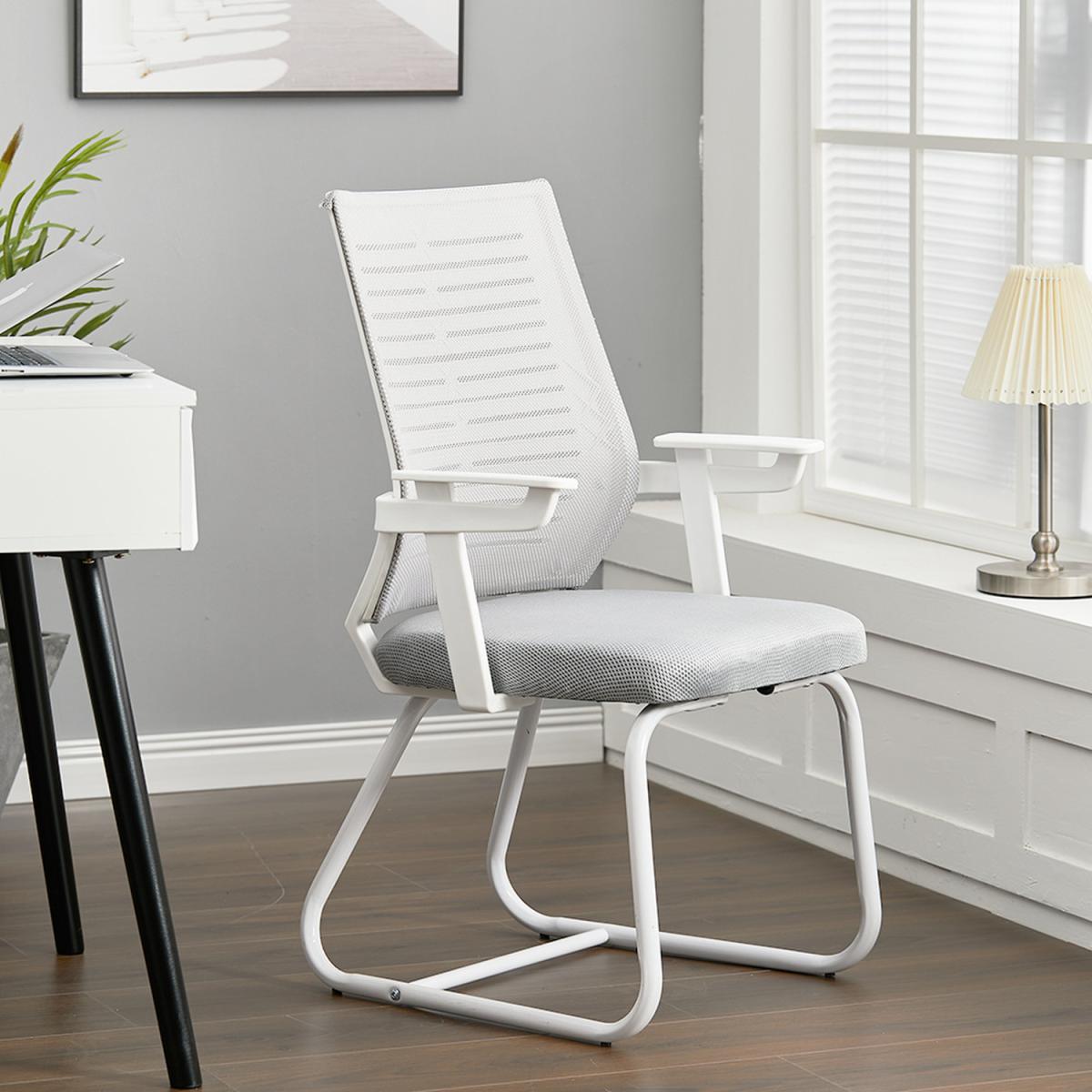 Ergonomic Mesh Lumbar Support Computer Chair - Grey – image 2